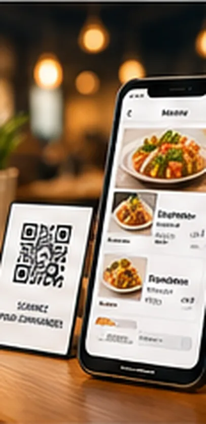 Alternative à Menu Touch pour la commande QR code