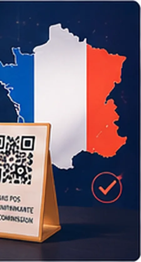 Restaurant QR code ordering in France without a POS