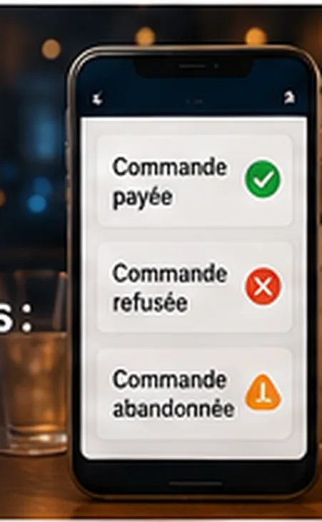 Gérer les commandes QR code non payées ou abandonnées