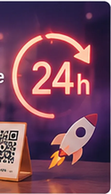 Lancer une solution de commande QR code en 24 heures