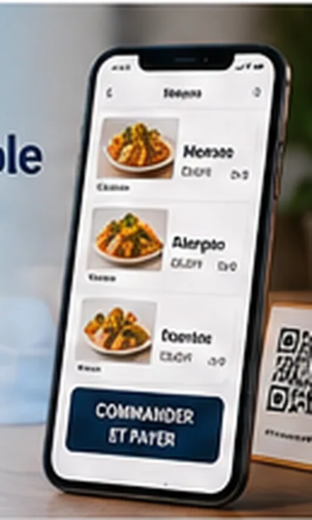 Simple QR menu or ordering and payment