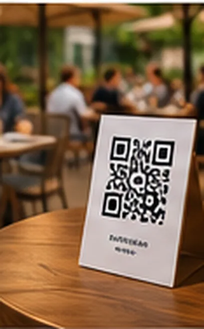 QR code pour terrasse de restaurant
